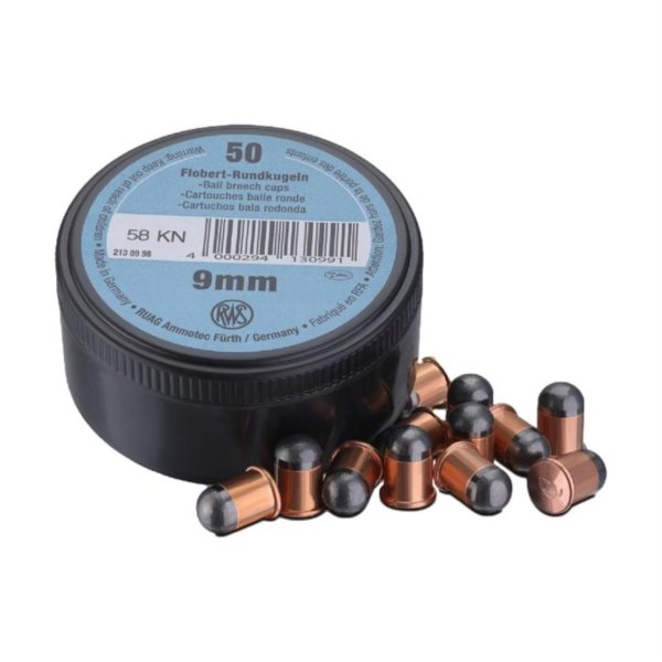 Flobert-Rundkugeln mit Kugel No.90